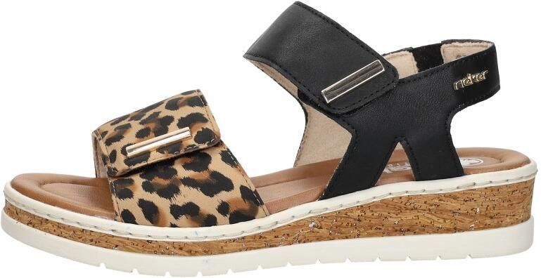 Rieker Sandalen met sleehak
