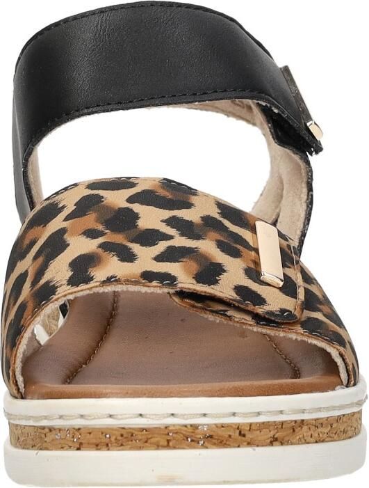 Rieker Sandalen met sleehak - Foto 3