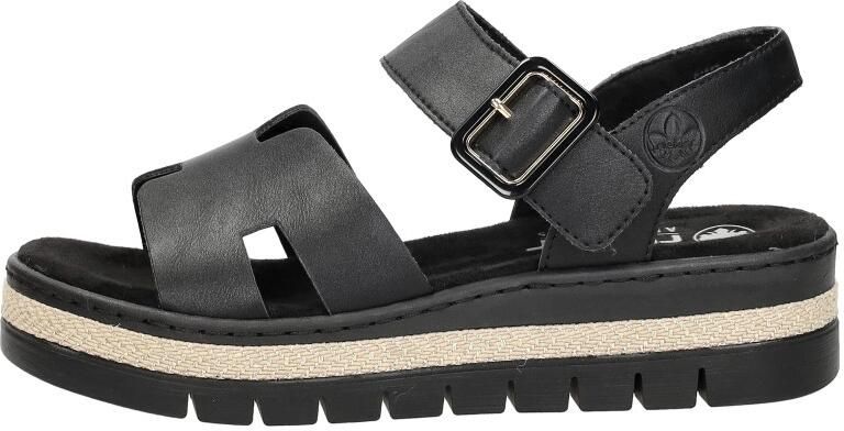 Rieker Sandalen Plat
