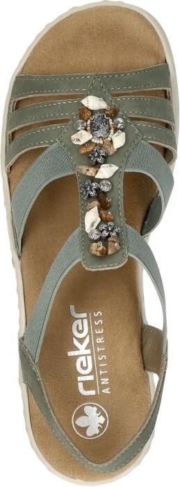 Rieker Sandalen F-Leest groen Synthetisch - Foto 7