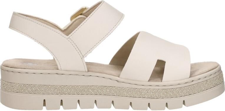 Rieker Sandalen Plat Sandalen Plat Taupe - Foto 6