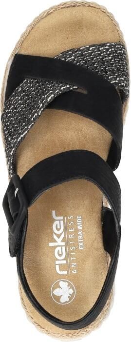 Rieker 69269 00 schwarz Zwart - Foto 7