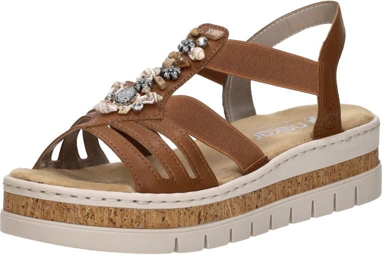 Rieker Sandalen E1 2 cognac Synthetisch - Foto 3