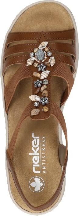 Rieker Sandalen E1 2 cognac Synthetisch - Foto 8