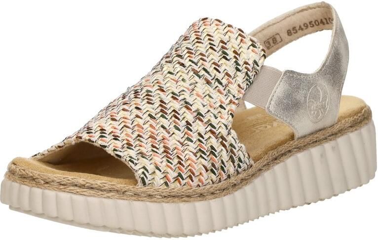 Rieker Sandalen met sleehak 6927660 - Foto 5