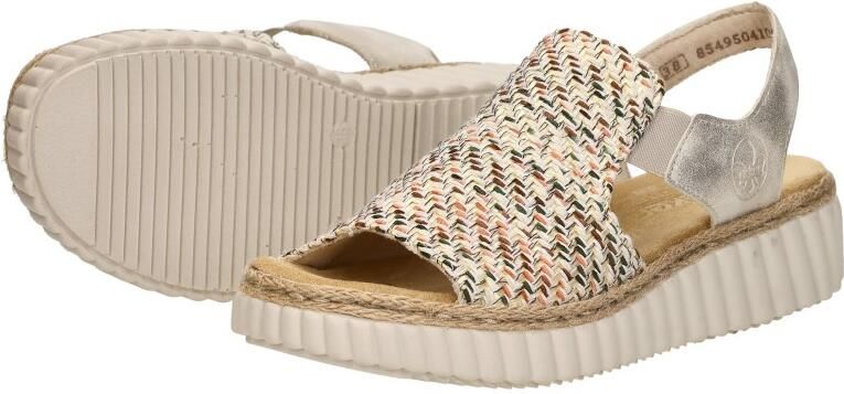 Rieker Sandalen met sleehak 6927660 - Foto 7