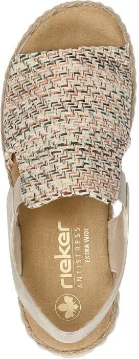 Rieker Sandalen met sleehak 6927660 - Foto 8