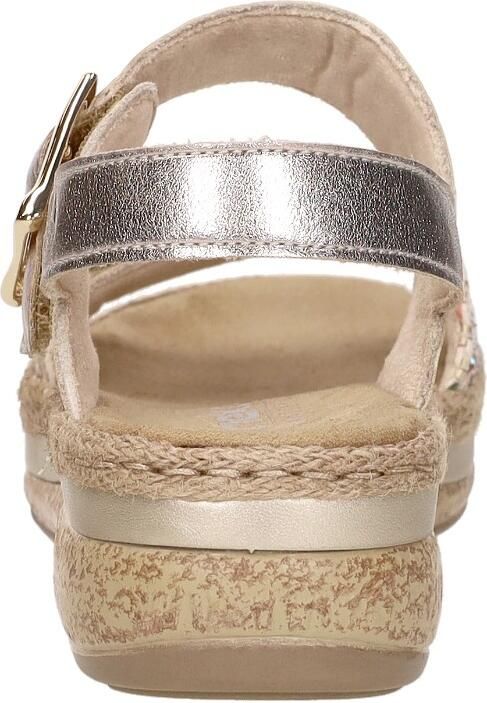 Rieker Sandalen met sleehak V0951-90 - Foto 5