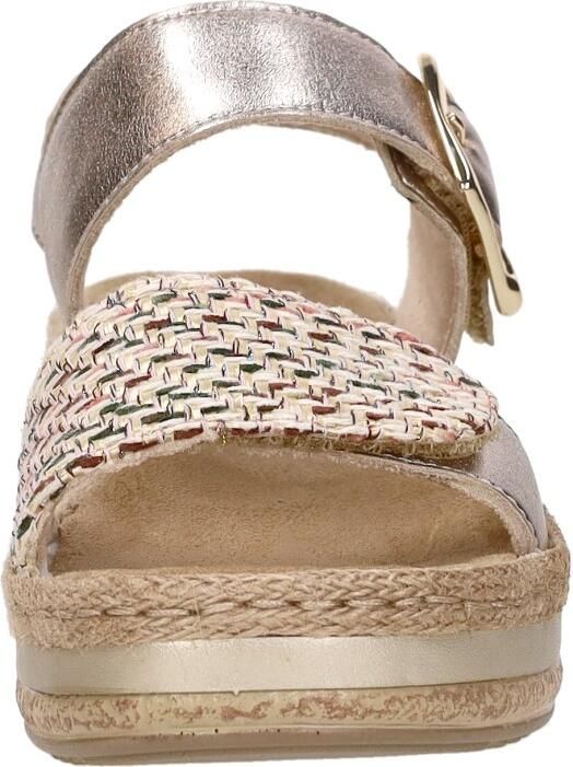 Rieker Sandalen met sleehak V0951-90 - Foto 4