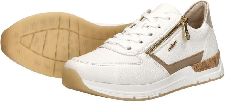 Rieker 58902-80 dames sneakers wit - Foto 10