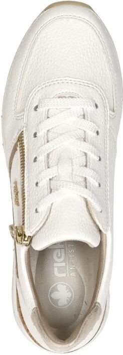 Rieker 58902-80 dames sneakers wit - Foto 12