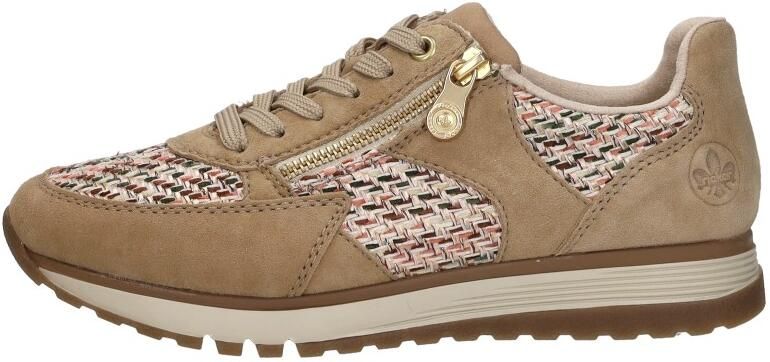 Rieker Sneakers Laag Sneakers Laag Beige - Foto 2