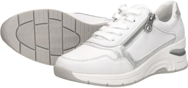 Rieker EVOLUTION Sneakers met gepolsterde schaprand vrijetijdsschoen lage schoen veterschoen - Foto 14