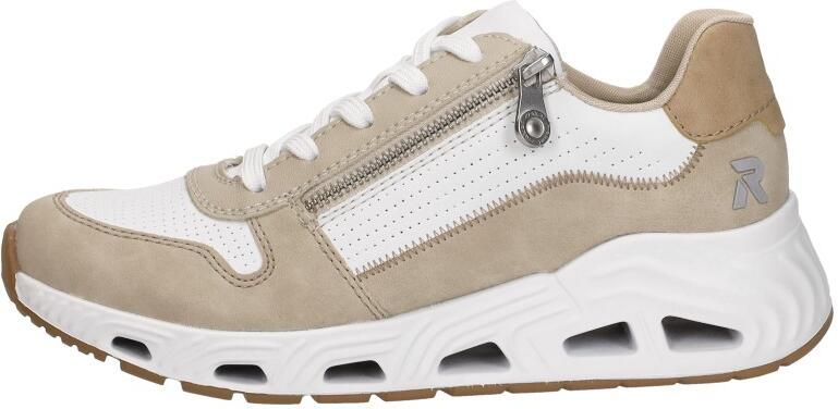 OTTO RIEKER Sport Sneakers met sleehak veterschoenen lage schoen vrijetijdssneaker met rits - Foto 2