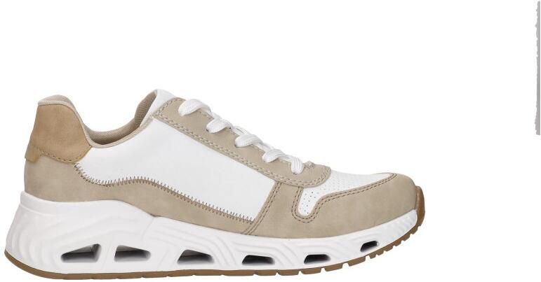 OTTO RIEKER Sport Sneakers met sleehak veterschoenen lage schoen vrijetijdssneaker met rits - Foto 5