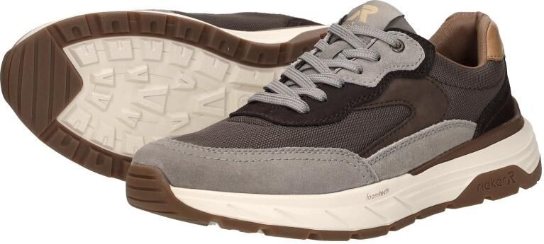 Rieker Sneakers Laag Sneakers Laag Donkerbruin - Foto 7