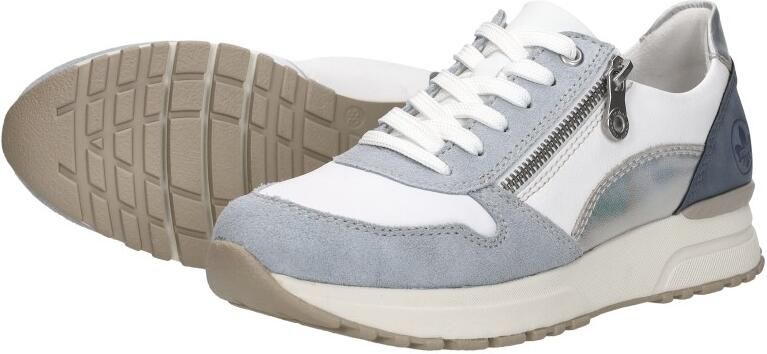 Rieker Sneakers Laag Sneakers Laag Licht blauw - Foto 6