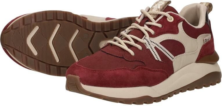 Rieker Sneakers Laag Sneakers Laag Bordeaux Maat - Foto 7