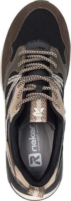 Rieker Sneakers Laag Sneakers Laag donkerbruin Maat - Foto 11