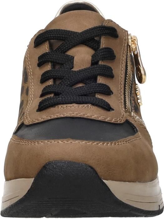 Rieker Sneakers vrijetijdsschoen veterschoen halfschoen met modieuze accenten - Foto 2