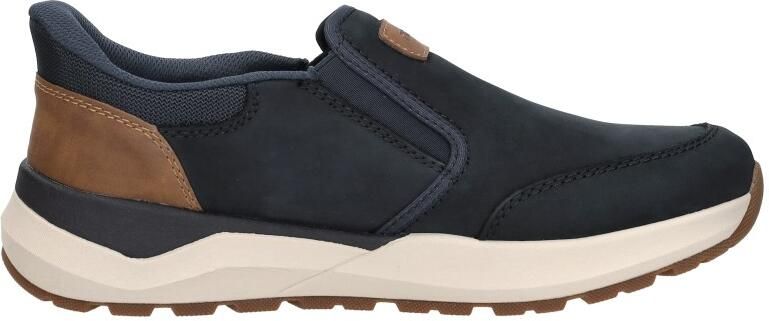 Rieker Instappers H-leest blauw Suéde - Foto 7