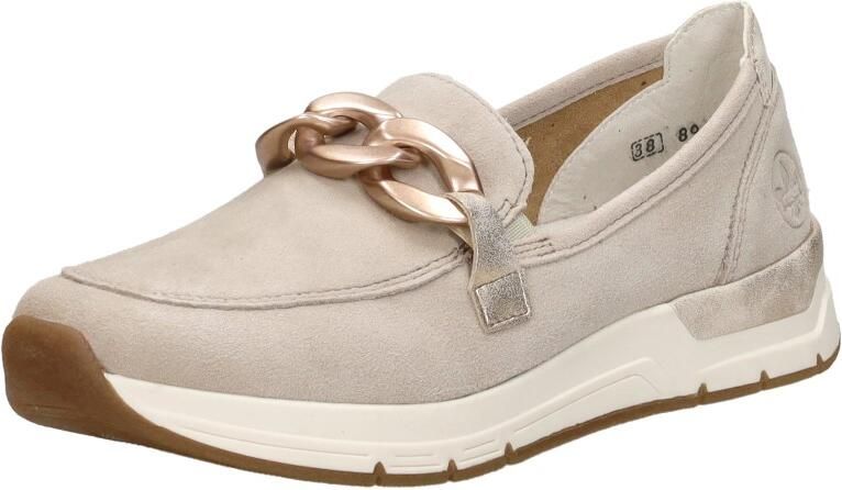 Rieker 58944-60 dames instappers sportief beige - Foto 7