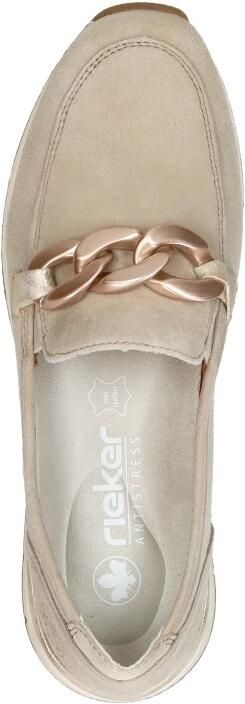 Rieker 58944-60 dames instappers sportief beige - Foto 12