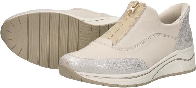 Rieker Instappers Dames Beige - Foto 6