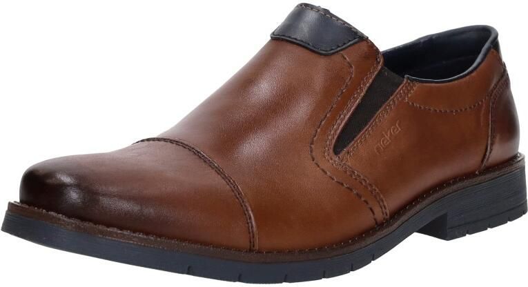 Rieker Heren Instapper Slipper Leer 13950-24 bruin - Foto 5