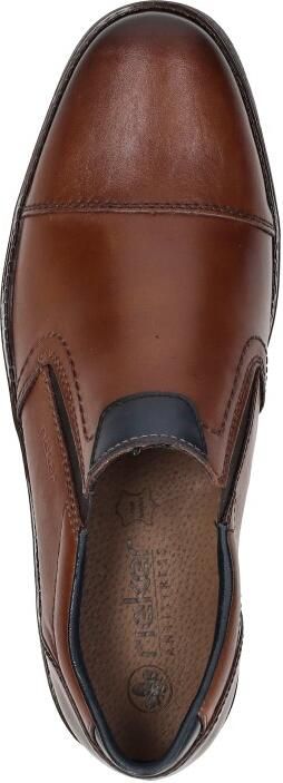 Rieker Heren Instapper Slipper Leer 13950-24 bruin - Foto 7