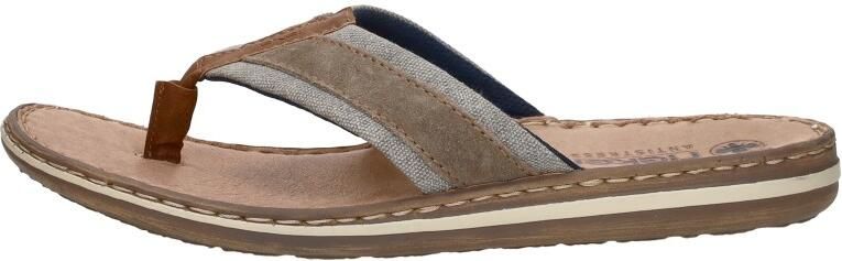 Rieker Teenslippers zomerschoen slippers poolslides badschoen met leren binnenzool - Foto 4