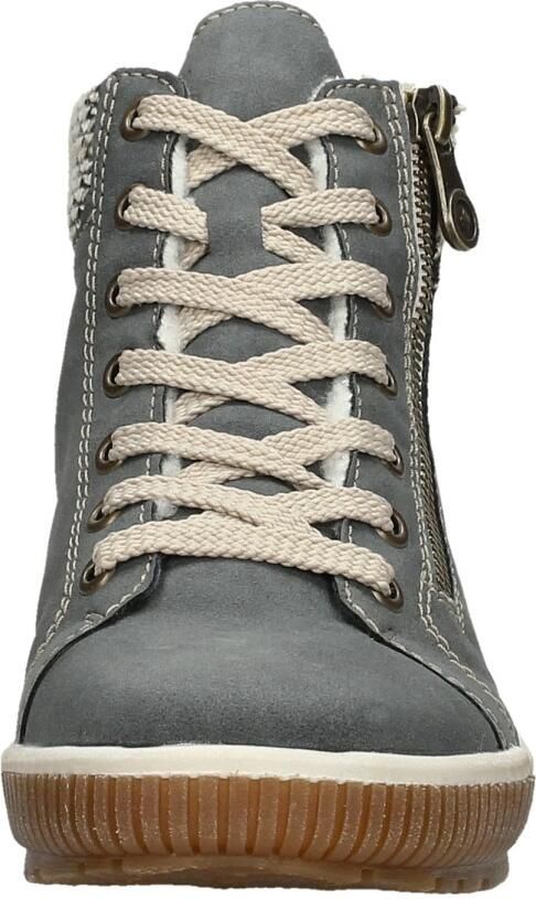 Rieker Sportieve en warme veterschoen voor dames Blue Dames - Foto 5