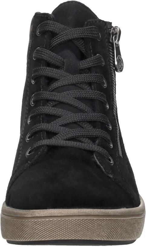 Rieker Veterboot X0709-00 Zwart Nubuck Warm Gevoerd - Foto 5