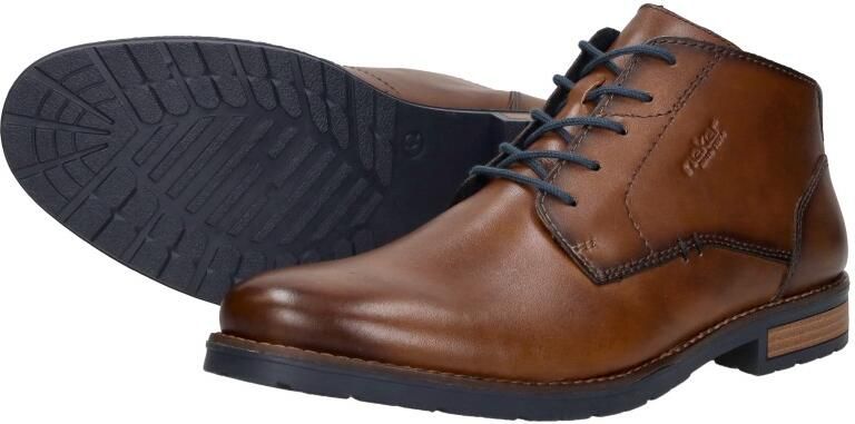 Rieker Veterlaarsjes zakelijke enkellaars veterschoenen met zachte binnenzool - Foto 9