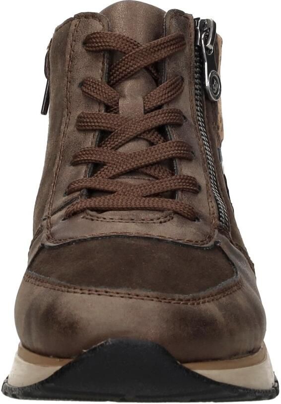 Rieker Veterschoenen Hoog Veterschoenen Hoog Donkerbruin - Foto 9