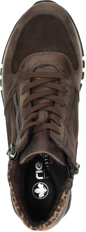 Rieker Veterschoenen Hoog Veterschoenen Hoog Donkerbruin - Foto 11