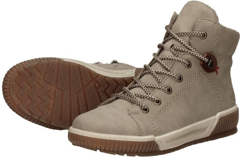RRieker R-Rieker Hoge veterschoenen ankle boot high top sneaker leisure boots with zipper - Foto 14