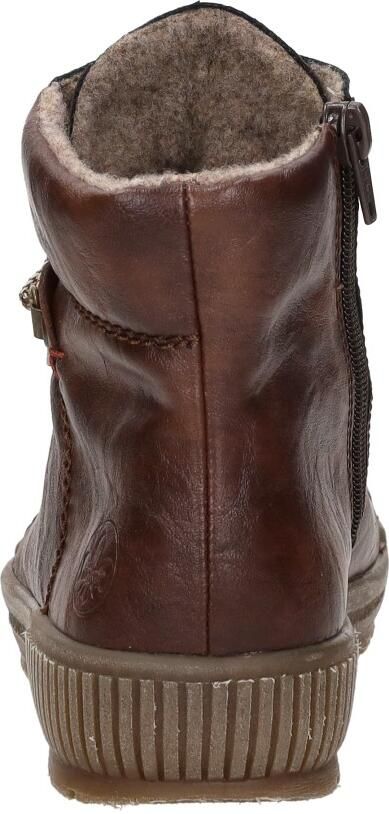 Rieker N0730-22 dames veterboots sportief bruin - Foto 3