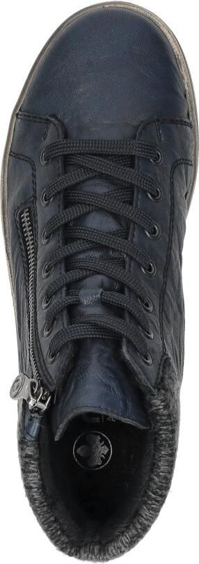 Rieker X0709-14 dames veterboots sportief blauw - Foto 5