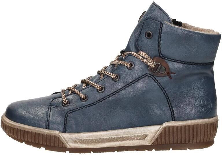 Rieker Veterboots Blauw