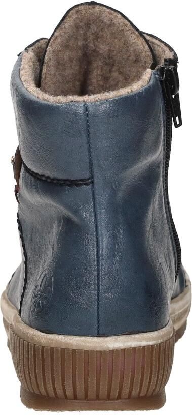 Rieker Veterboots Blauw - Foto 4
