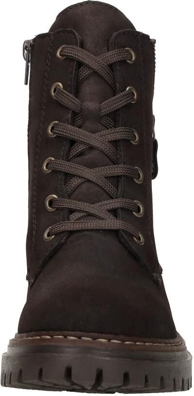Rieker Dames 72617 25 Biker Boots Kunstleer Brown - Foto 4