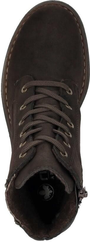 Rieker Dames 72617 25 Biker Boots Kunstleer Brown - Foto 10