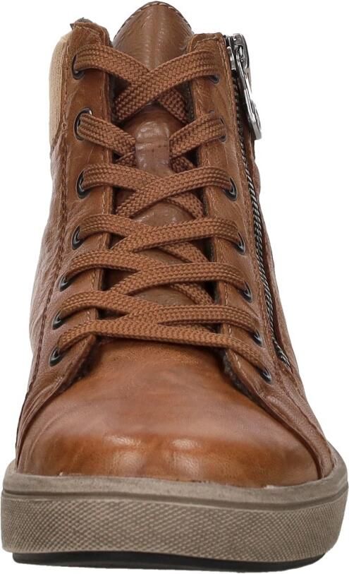 Rieker Veterlaarsjes 'Veterschoenen Hoog' cognac - Foto 8