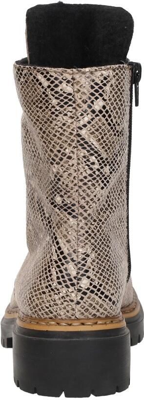 Rieker enkellaarsjes 72627-64 beige slangprint - Foto 3