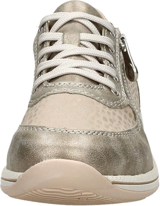 Rieker Beige en parelgrijze sneaker met stippenpatroon Multicolor Dames - Foto 10