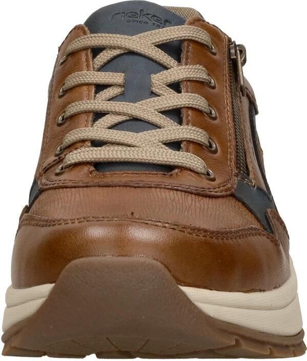 Rieker Sneakers lage schoen vrijetijdsschoen veterschoen in comfortabele vorm - Foto 3