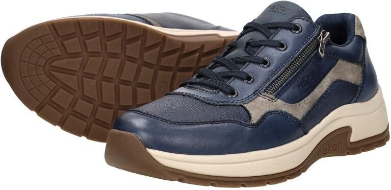 Rieker Sneakers Heren Blauw - Foto 6