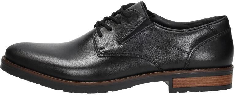 Rieker Klassieke leren veterschoen Black Heren - Foto 4