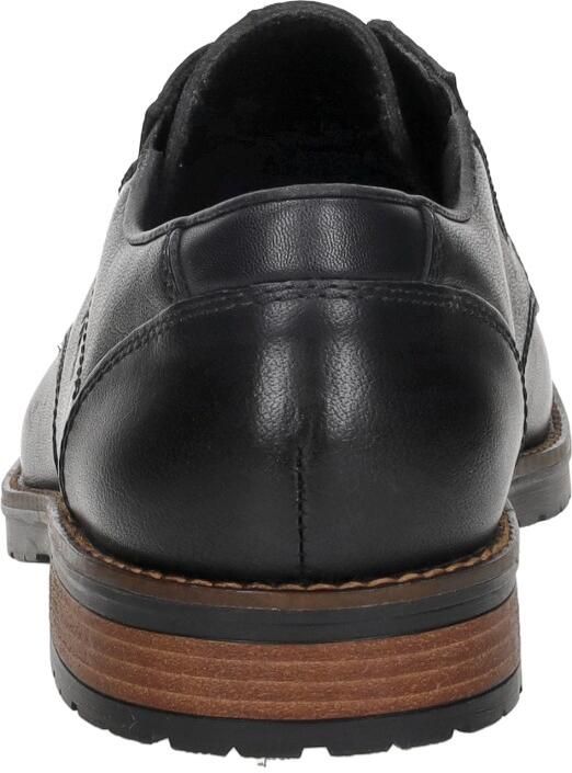 Rieker Klassieke leren veterschoen Black Heren - Foto 6